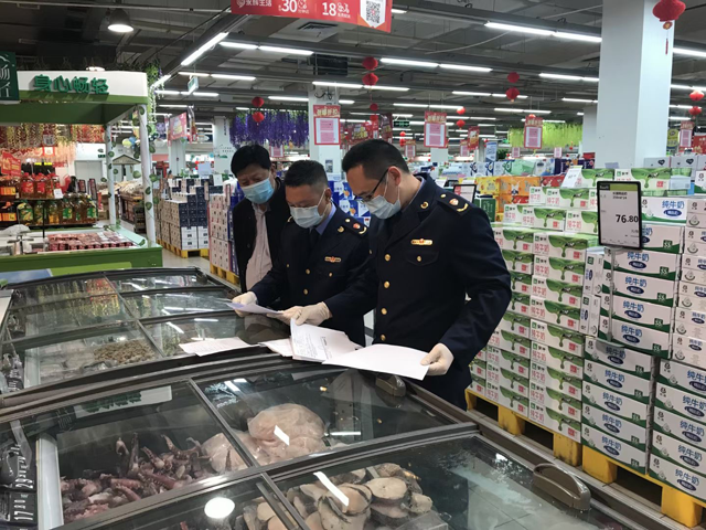 筑牢防線，守護安全——將樂縣局多措并舉強化進口冷鏈食品銷售環節防控